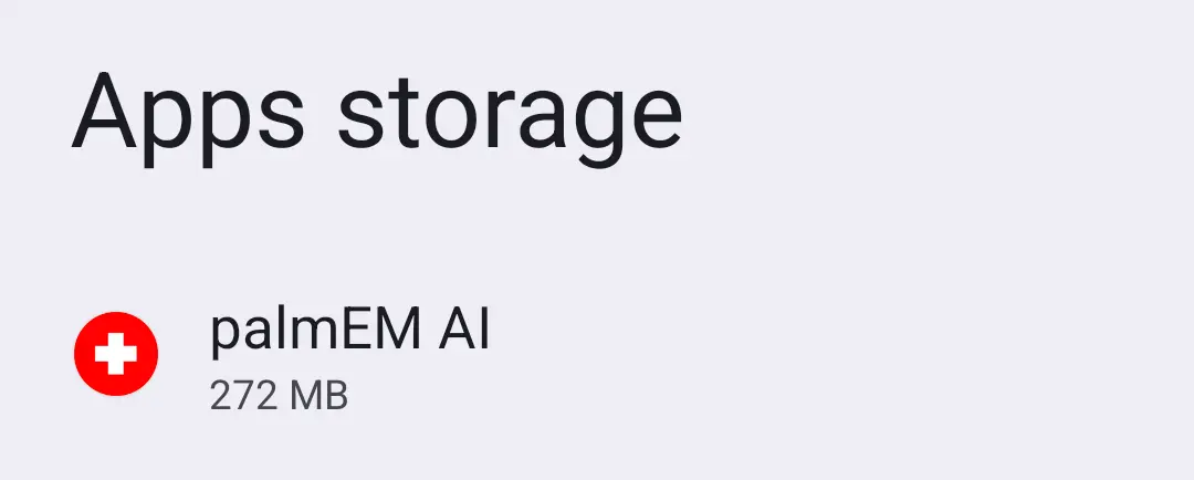 Android Apps Storage